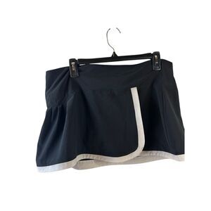 Antigua active skirt tennis golf black white‎ large
